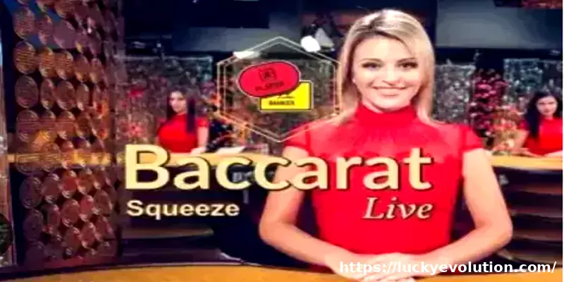 라이브 스퀴즈 바카라(Live Baccarat Squeeze) – 천천히 카드를 열며 극한의 몰입감을 선사하는 프리미엄 테이블 게임