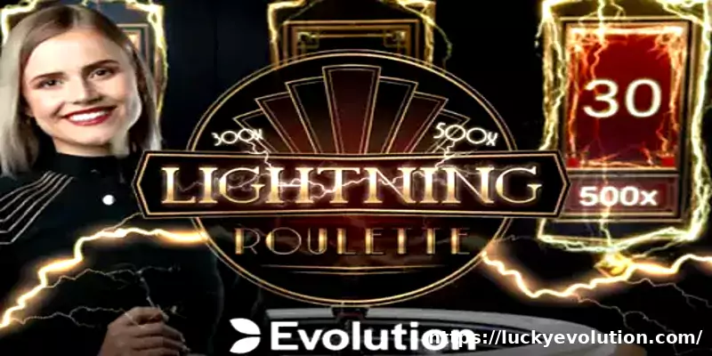 라이트닝 룰렛(Lightning Roulette) – 무작위 배당 강화로 최대 500배 당첨을 제공하는 번개 콘셉트 라이브 룰렛