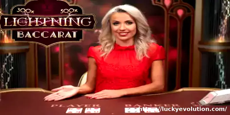 라이트닝 바카라(Lightning Baccarat) – 무작위 배당 승수로 최대 512배 보너스를 제공하는 고전압 테이블 게임