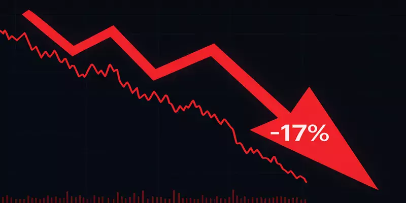 에볼루션 게이밍 주가가 17% 급락한 원인을 요약한 다이어그램 – 실적 미달, 수익성 악화, 외부 요인 시각화