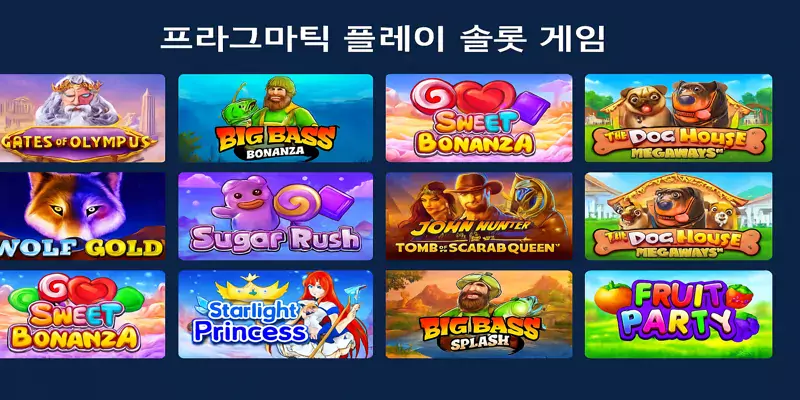 프라그마틱 플레이의 개요, 인기 슬롯 게임, 글로벌 입지와 기술력 등을 설명하는 인포그래픽 이미지