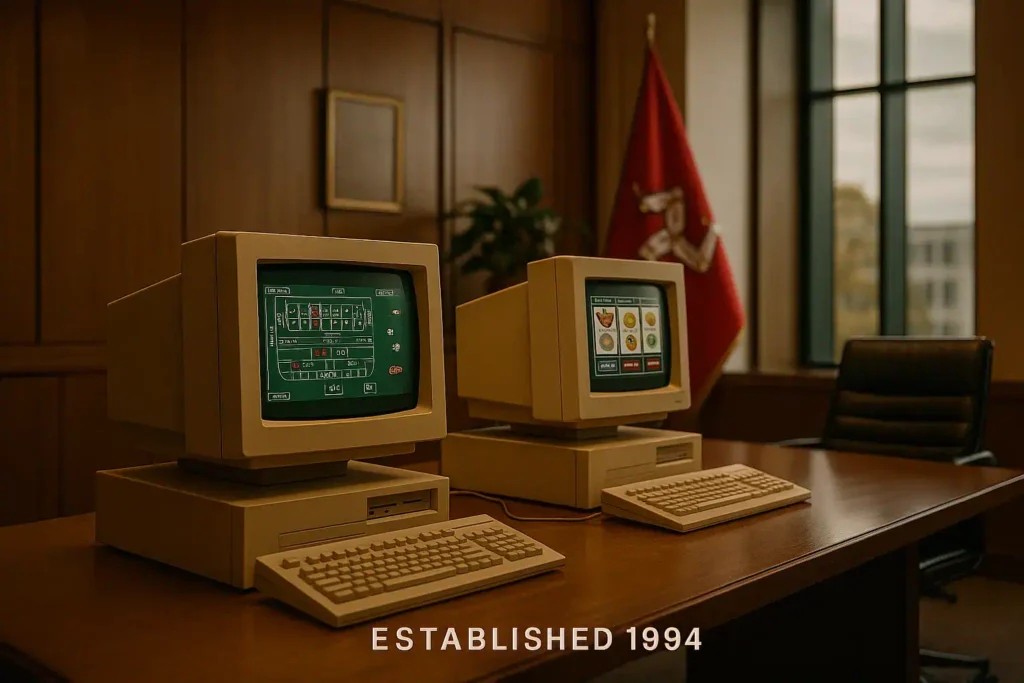 마이크로게이밍 핵심 정보 요약표와 설립 배경, 직원 800명 규모의 글로벌 게임 개발사 소개 인포그래픽