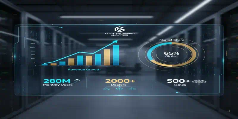 아시아게이밍 핵심 정보 요약표 이미지, 설립연도와 본사 위치, 라이선스, 지원 언어, 이용자 수, 딜러 및 테이블 수, RTP, 베팅 한도 등 주요 데이터를 시각적으로 정리한 인포그래픽